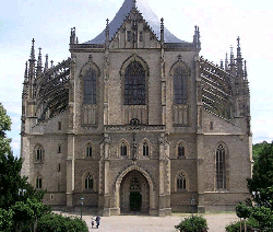 St Barbara cathedral in Kutna Hora